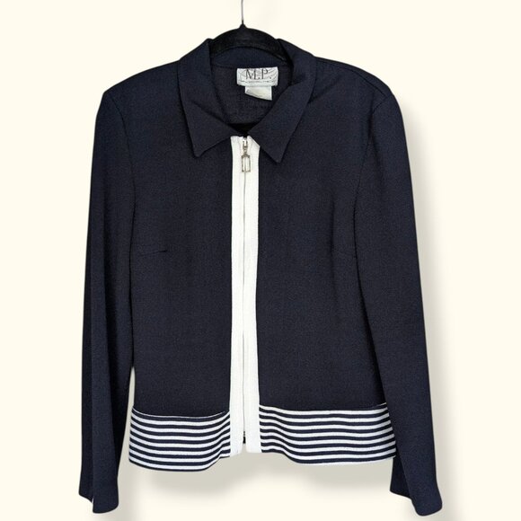 🍁V. Michael Phillip Lightweight Zip Jacket - Picture 4 of 8